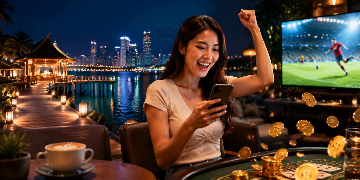 Permainan baccarat gaya Malaysia di kasino langsung Johor