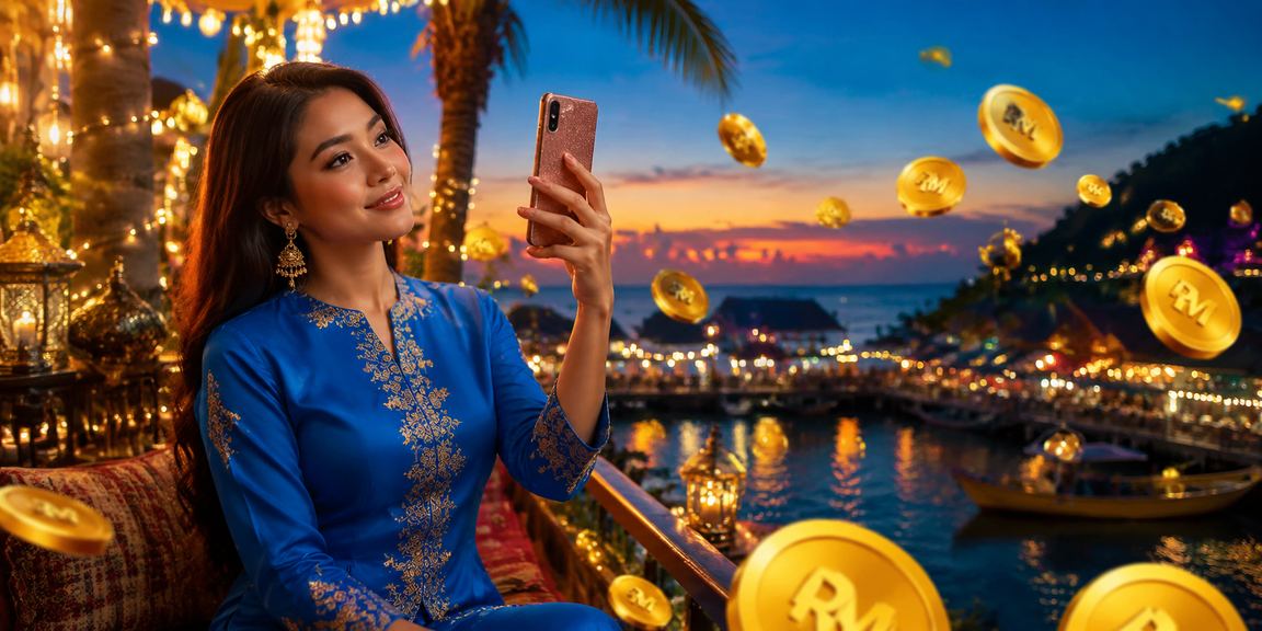 Pengguna wanita Malaysia mengakses kasino dalam talian dengan mudah