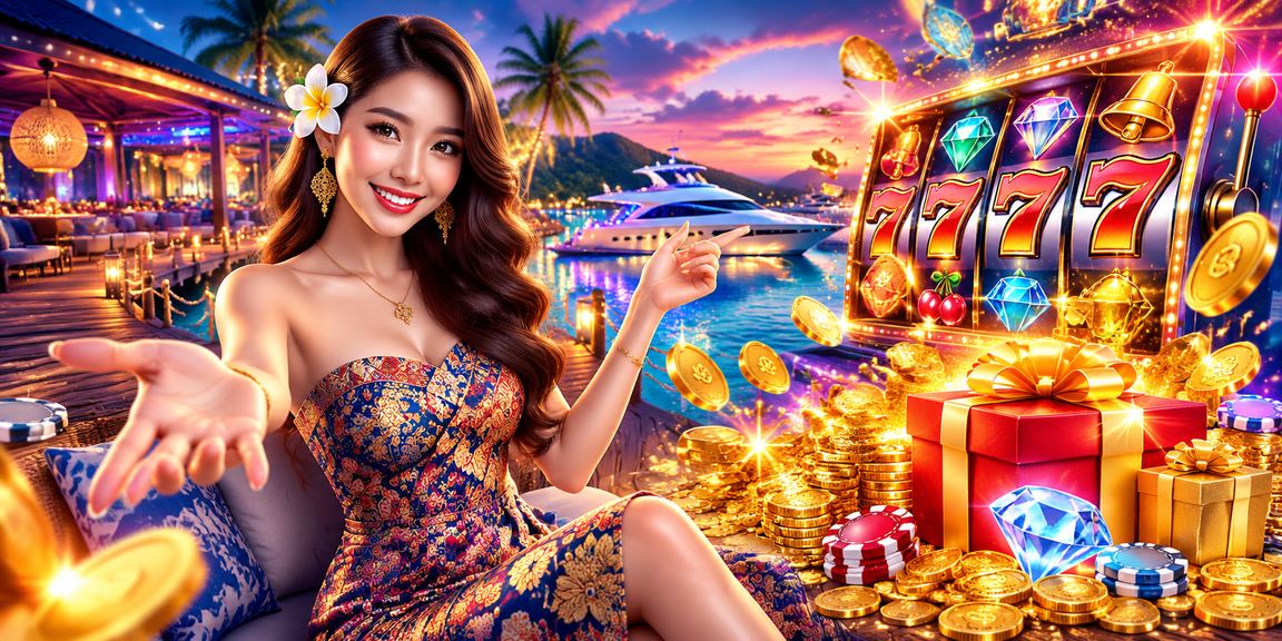 Pemain Sabah dalam pakaian batik menikmati permainan slot vegas108 di telefon pintar